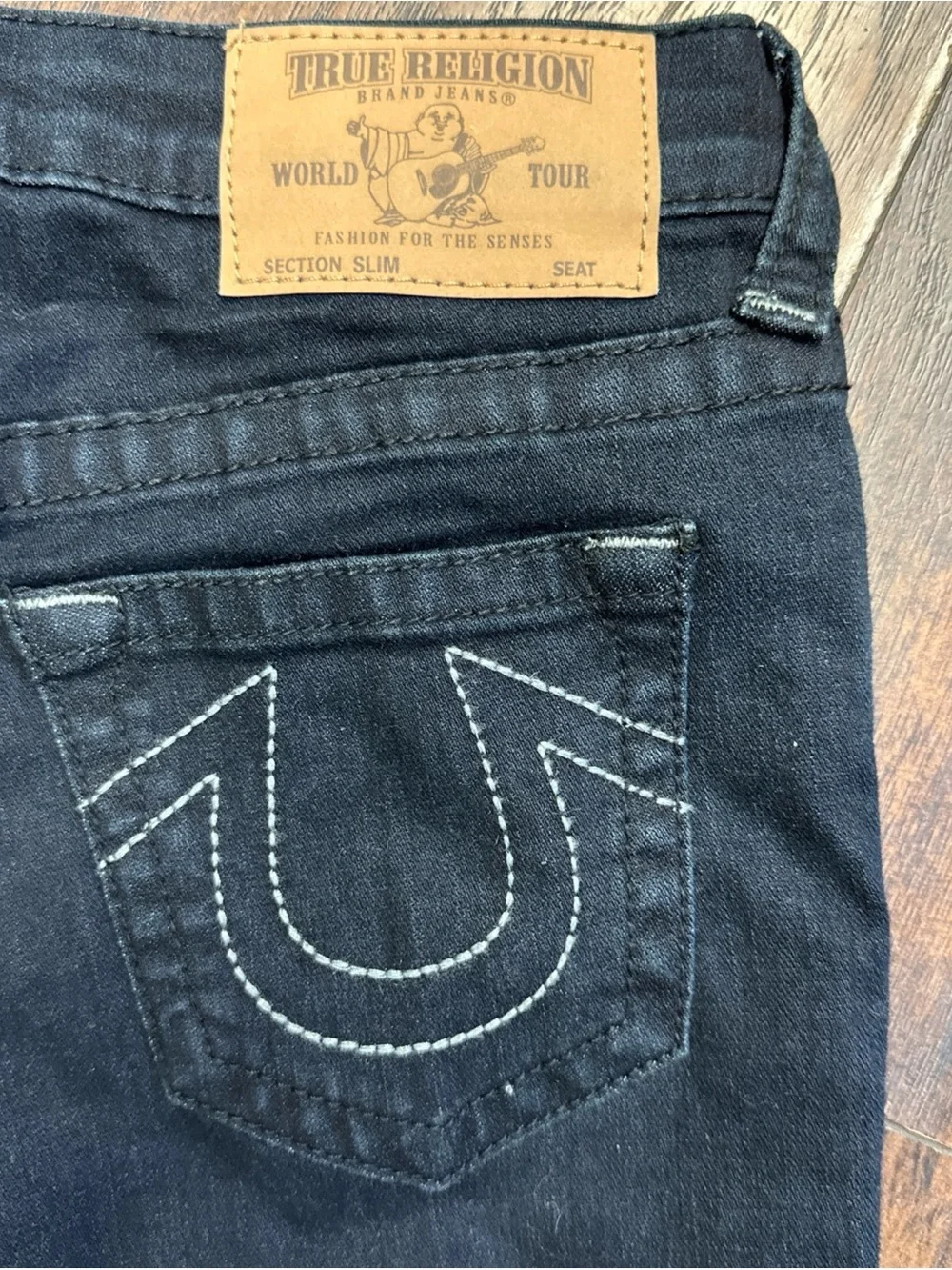 True Religion Jeans Section  Slim Seat Girls Kid Size 10 Denim <<<<411>>>>>